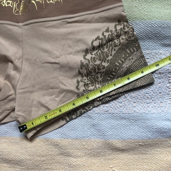 OM GAIA TREE Booty Shorts Large - Picture 7 of 8